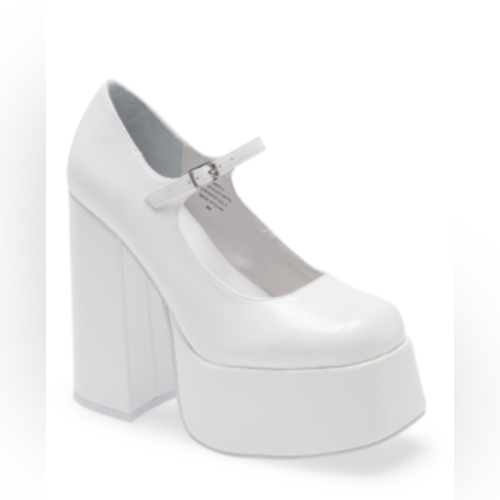 Mary Jane Platform Pump🤍
JEFFREY CAMPBELL W7.5